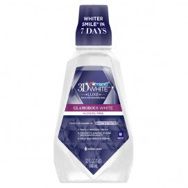 Crest 3D White Luxe Glamorous White Multi-Care Whitening Mouthwash Fresh Mint / Ополаскиватель - 473 мл
