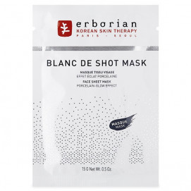 Erborian Blanc de Shot Mask / Тканевая маска для сияния кожи - 1 шт