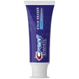 Crest 3D White Stain Eraser Whitening Toothpaste Icy Clean Mint / Отбеливающая зубная паста ледяная мята - 99 г