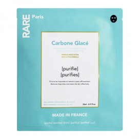 Rare Paris Carbone Glace / Очищающая тканевая маска для лица - 1 шт