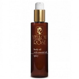 Yellow Rose Body Massage Oil With Spicy / Массажное масло с восточными специями - 200 мл