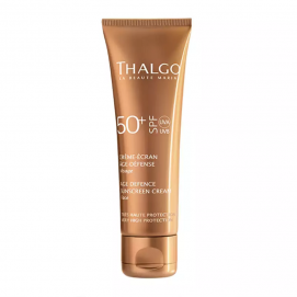 Thalgo Age Defence Sun Screen Crem SPF50+ / Солнцезащитный крем предупреждающий старение кожи SPF50+ - 15 мл