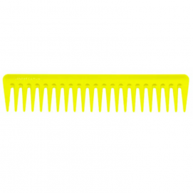 Janeke Hair Comb Yellow Fluo / Гребень для волос - желтый флуоресцентный