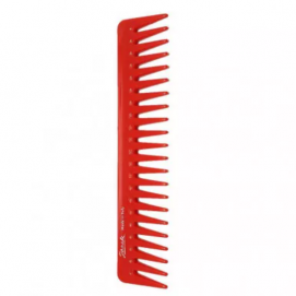 Janeke Hair Comb Red / Гребень для волос - темно-красный
