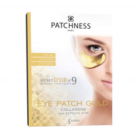 Patchness Eye Patch Gold / Антивозрастные патчи под глаза с экстрактом золота - 5 шт