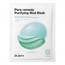 Очищающая маска для лица с зеленой глиной - 1 шт