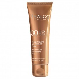 Thalgo Age Defence Sun Screen Cream SPF30 / Солнцезащитный крем предупреждающий старение кожи SPF30 - 50 мл