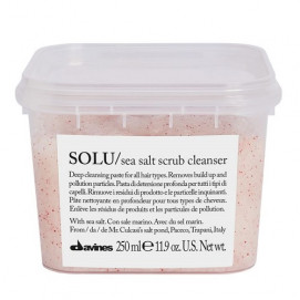 Фото2 Davines SOLU Sea Salt Scrub Cleanser / Очищающая паста скраб с морской солью - 250 мл