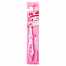 Daeng Gi Meo Ri Poli Kids Amber Toothbrush / Детская зубная щетка для девочек - 1 шт