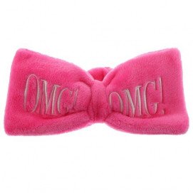 Double Dare OMG! Hair Band Hot Pink / Бант-Повязка Для Фиксации Волос Ярко-Розовый - 1 шт
