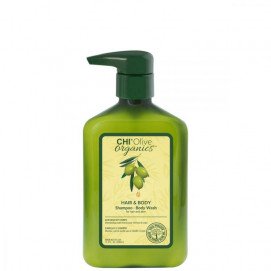 Фото2 CHI Olive Organics Hair and Body Shampoo Body Wash / Шампунь для волос и тела - 739 мл