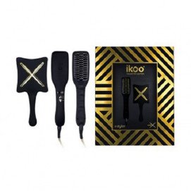 Ikoo Collector's Edition - Black / Набор расчесок - 2 шт