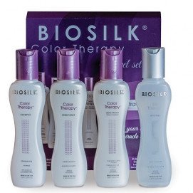 BioSilk Silk Color Therapy Travel Set / Дорожный набор "Защита цвета" - 4 шт