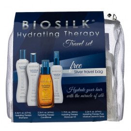 BioSilk Silk Hydrating Therapy Travel Set / Дорожный набор Увлажняющая терапия - 4 шт