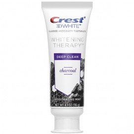Crest 3D White Whitening Therapy Charcoal Deep Clean Fluoride Toothpaste / Отбеливающая угольная зубная паста - 116 г