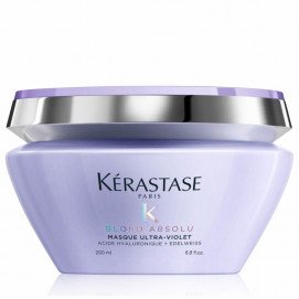 Kerastase Blond Absolu Masque Ultra-Violet / Питательная фиолетовая маска нейтрализующая желтые полутона - 200 мл