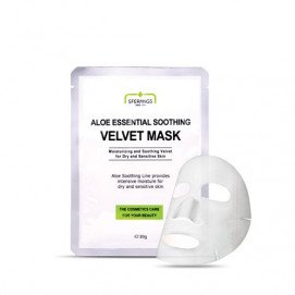 Фото2 Sferangs Aloe Essential Soothing Velvet Mask / Увлажняющая тканевая маска для чувствительной кожи - 5 шт