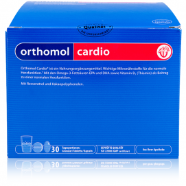 ORTHOMOL Cardio / Здоровье сердечно-сосудистой системы (Гранулы + таблетки + капсулы) - 30 шт