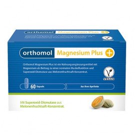 ORTHOMOL Magnesium Plus / Нормализация работы функции мышц с экстрактом Дыни (Капсулы) - 60 шт