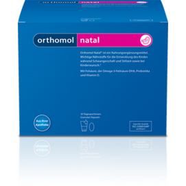 ORTHOMOL Natal / Витамины для мамы и малыша (Гранулы + капсулы + пробиотик) - 30 шт