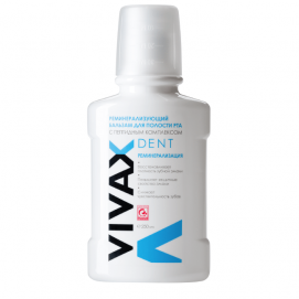 Vivax Dent Mouthwash Blue / Бальзам для полости рта реминерализующий - 250 мл