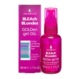 Lee Stafford Bleach Blondes Golden Girl Oil / Питательное масло для осветленных волос - 50 мл