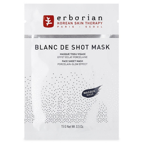 Erborian Blanc de Shot Mask / Тканевая маска для сияния кожи