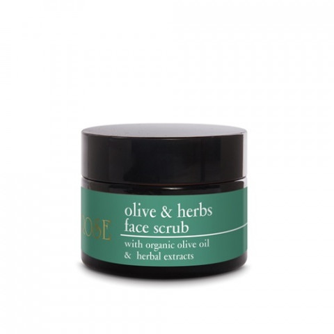 Yellow Rose Olive & Herbs Scrub / Скраб для лица с оливковым маслом и растительными экстрактами