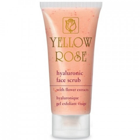 Yellow Rose Hyaluronic Face Scrub / Скраб с гиалуроновой кислотой и цветочными экстрактами