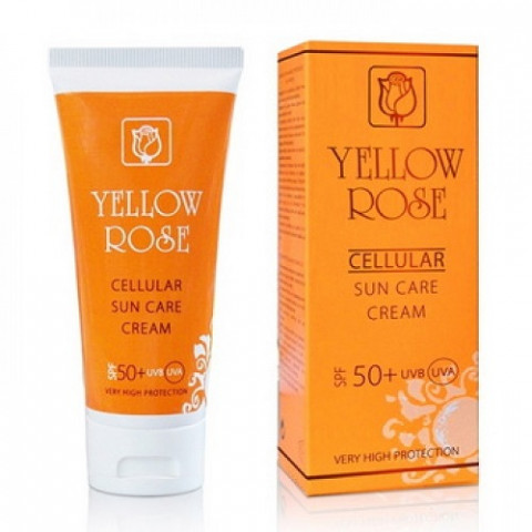 Yellow Rose Cellular Sun Care Cream SPF 50 / Антивозрастной солнцезащитный крем SPF-50 со стволовыми клетками