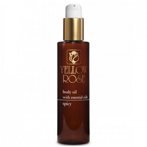 Yellow Rose Body Massage Oil With Spicy / Массажное масло с восточными специями