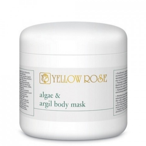Yellow Rose Algae & Argil Body Mask / Маска для тела с натуральной зеленой глиной и водорослями