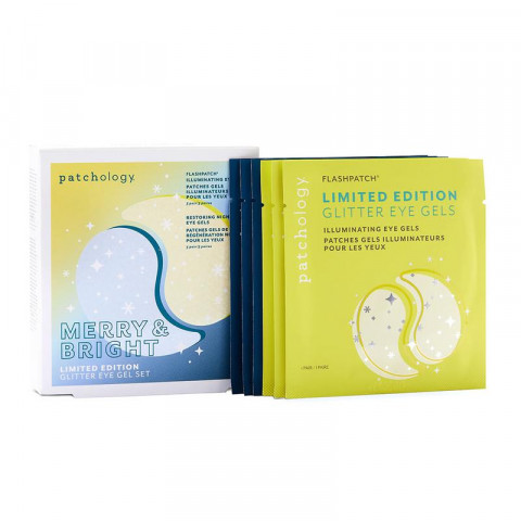 Patchology Merry & Bright: Limited Edition Glitter Eye Gel Kit / Набор Патчей для Глаз с Шиммером Лимитированная Коллекция