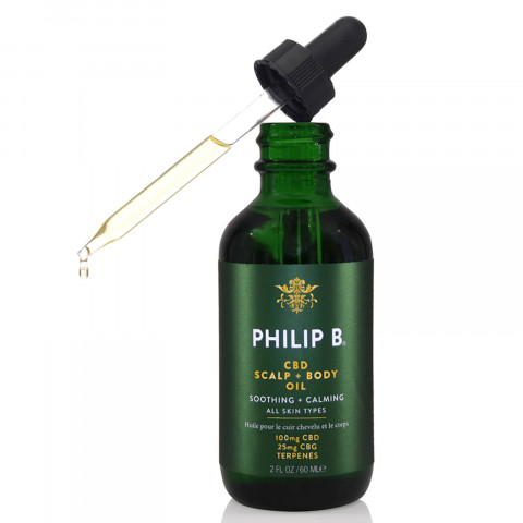 Фото2 Philip B CBD Scalp and Body Oil / Масло для кожи головы и тела