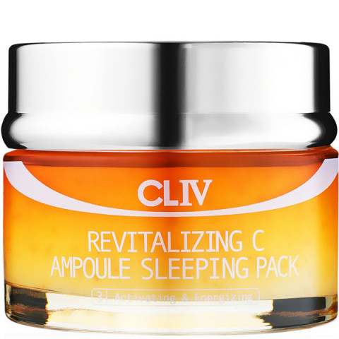 CLIV Revitalizing C Ampoule Sleeping Pack / Ночная витаминизирующая маска для лица с витамином С