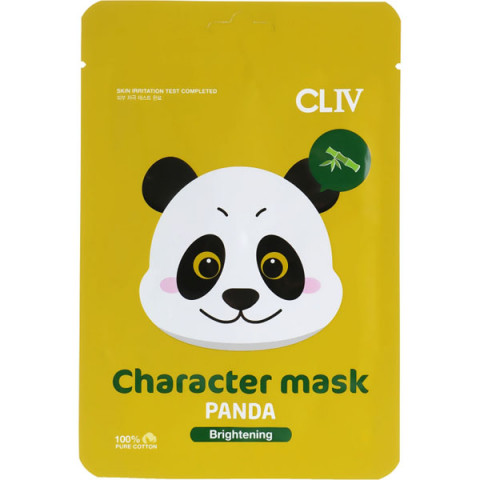 Тканевая маска для сияния кожи лица Панда