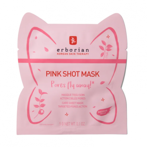 Erborian Pink Shot Mask / PP Тканевая маска для сужения пор