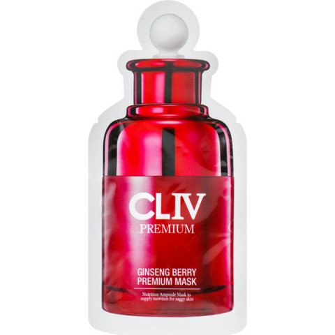 CLIV Ginseng Berry Premium Mask / Энергизирующая тканевая маска для лица