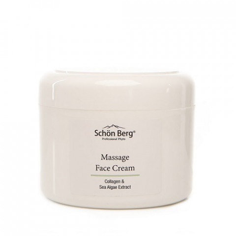 Schonberg by Lara Schoen Massage Face Cream with Collagen and Sea Algae / Крем для массажа лица и зоны декольте