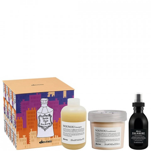 Davines NouNou Green Chimneys Gift Set Box 2021 / Набор Питание волос
