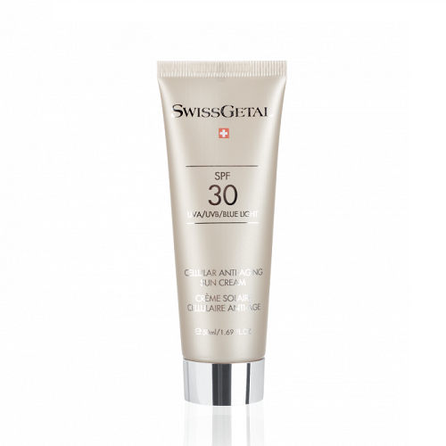 Сонцезахисний антивіковий крем для обличчя