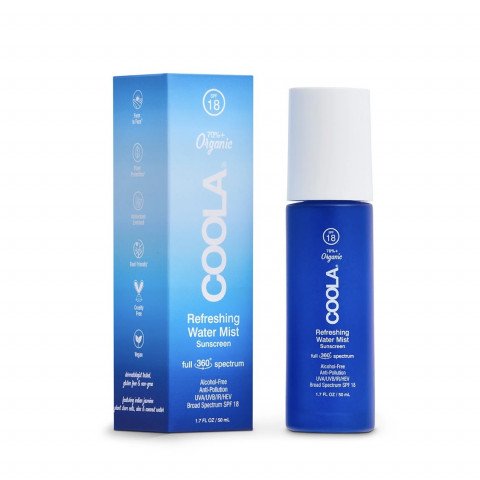 Coola Full Spectrum 360 Refreshing Water Mist Sunscreen SPF 18 / Спрей для лица