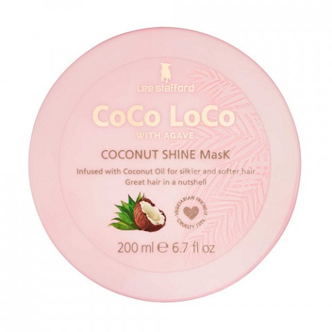 Lee Stafford Coco Loco With Agave Shine Mask / Увлажняющая маска с кокосовым маслом