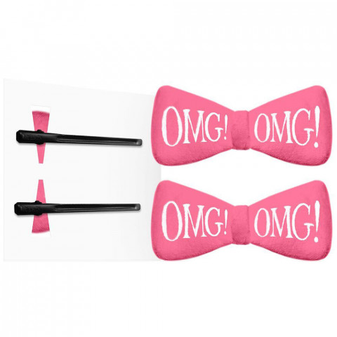 Double Dare OMG! Hair Up Bow Pin Hot Pink / Заколка Для Волос Ярко-Розовая