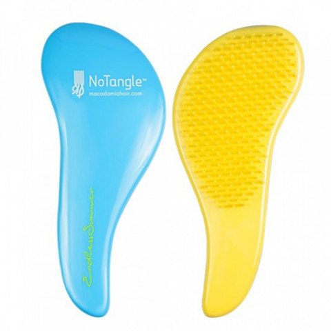 Щетка фирменная голубая