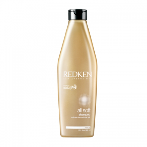 Redken All Soft Shampoo / Шампунь для мягкости и увлажнения сухих и поврежденных волос