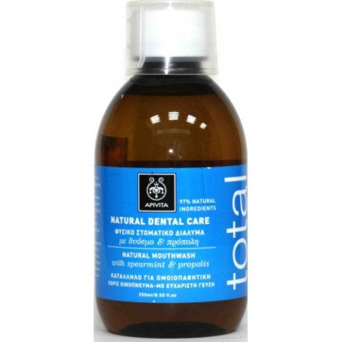 Натуральное средство для полоскания рта с мятой и прополисом