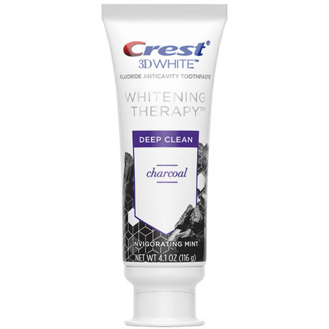 Crest 3D White Whitening Therapy Charcoal Deep Clean Fluoride Toothpaste / Отбеливающая угольная зубная паста